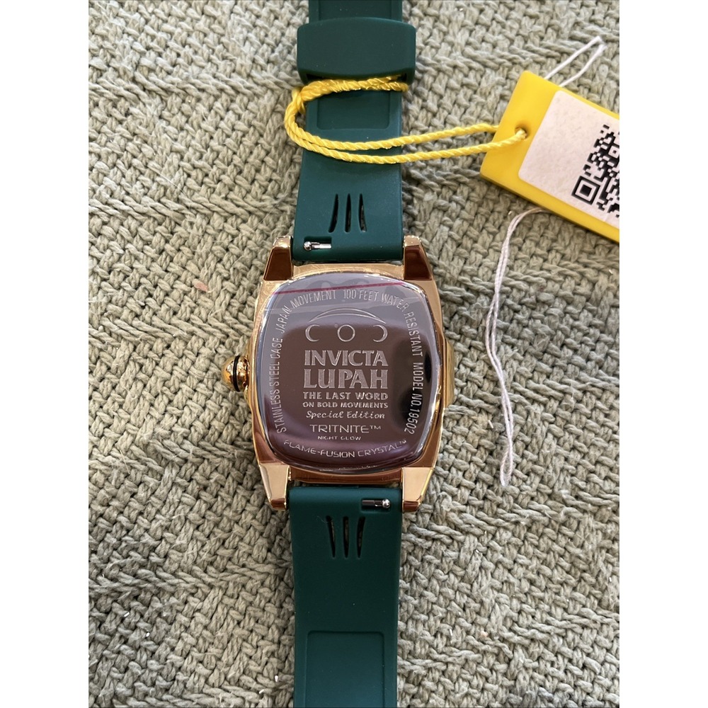 Invicta Lupah Model 50797 - Ladies Watch Quartz Special Edition Green W/Box - Picture 4 of 7